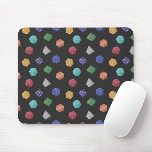 Dice Pattern Mousepad (Mit Mouse)