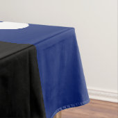Dice polka Punkt blau/schwarz Tischdecke (Beispiel)