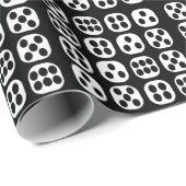 Dice Roll Birthday Party Geschenkpapier (Rolleneckpunkt)