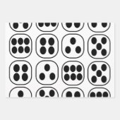 Dice Roll Birthday Party Geschenkpapier Set (Vorderseite 2)