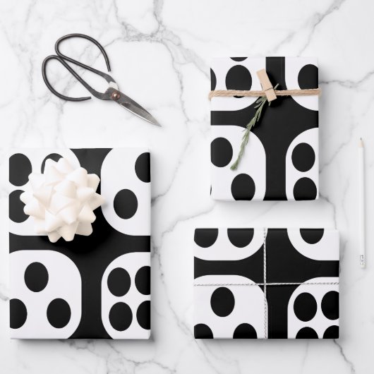 Dice Roll Birthday Party Geschenkpapier Set (Vorderseite)