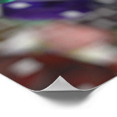 Dice Theme VII Poster (Ecke)