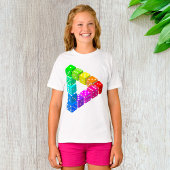 Dice Triangle Girls T - Shirt