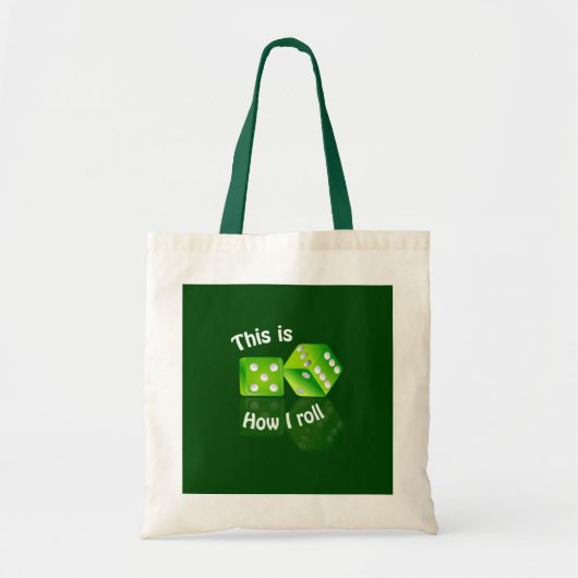 Dices-Tasche - wählen Sie Stil Tragetasche (Vorne)