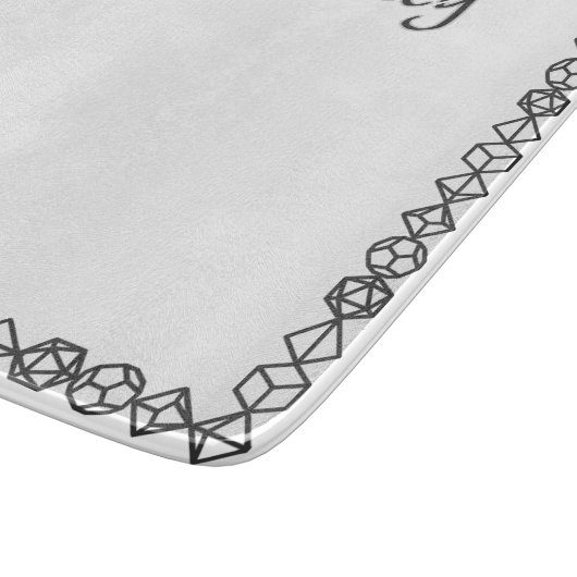 Dicey Gerahmt Schneidebrett (Ecke)