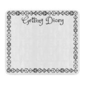 Dicey Gerahmt Schneidebrett (Vorderseite)