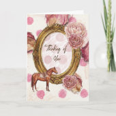 Dich denkend, Pferd Karte (Vorderseite)