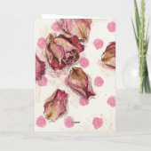 Dich Gedanken Pferd Karte (Rückseite)