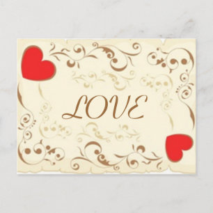 DICH LIEBEN GESCHENK KOLLEKTION POSTKARTE