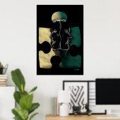 Dichotomie Poster (Heimbüro)