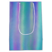 Dichroic Glass Rainbow Colors Art Mittlere Geschenktüte (Rückseite)