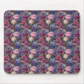 Dichte englische Gartenblumenanordnung Mousepad (Vorne)