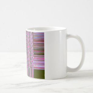 Dichte und komplizierte abstrakte Muster-Kunst dru Kaffeetasse