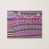 Dichte und komplizierte abstrakte Muster-Kunst dru Puzzle (Horizontal)