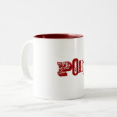 Dichter-Tasse Zweifarbige Tasse (Vorderseite Links)