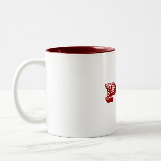 Dichter-Tasse Zweifarbige Tasse (Links)