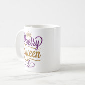 Dichterkönigin Kaffeetasse (Vorderseite Links)