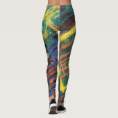 Dick Alte Farbe Leggings (Rückseite)