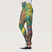 Dick Alte Farbe Leggings (Links)