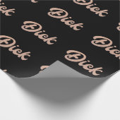 Dick auf Packpapier (Ecke)