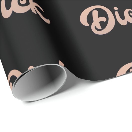 Dick auf Packpapier (Rolleneckpunkt)