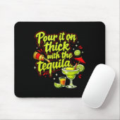 Dick auftragen mit der Party-Crew  Mousepad (Mit Mouse)