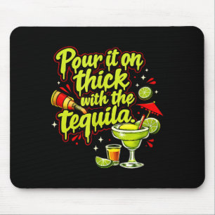 Dick auftragen mit der Party-Crew  Mousepad