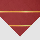 Dick Bright Gold Metallische Diagonal Streifen Seidenpapier (Ausschnitt)