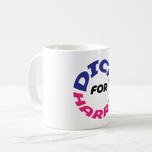 Dick für Harris Kaffeetasse (Vorderseite Links)