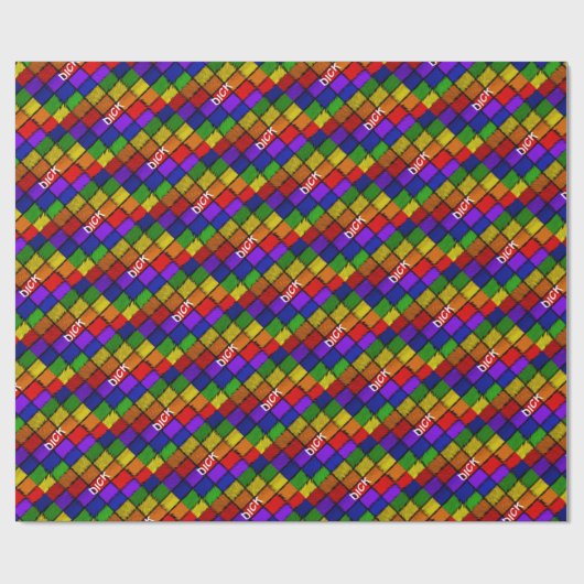 DICK GESCHENKPAPIER (Flach)