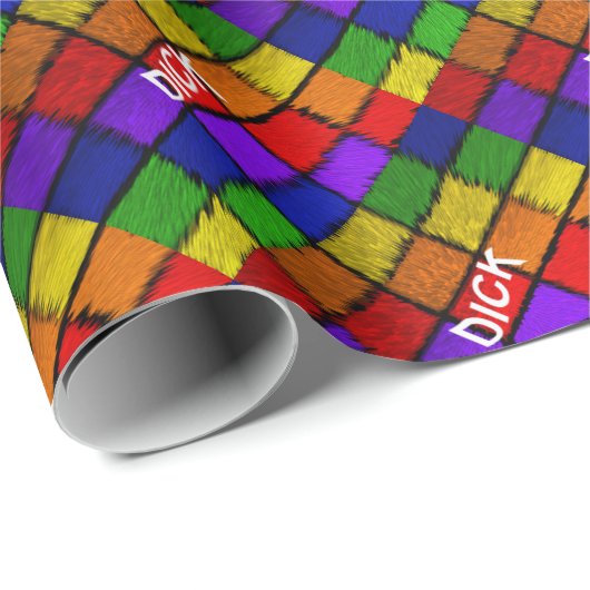 DICK GESCHENKPAPIER (Rolleneckpunkt)