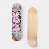 Dick Graffiti Custom Personalisiert Skateboard (Vorderseite)