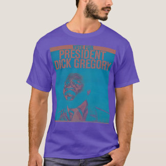 Dick Gregory für die Wahl Nostalgie 1968 T-Shirt