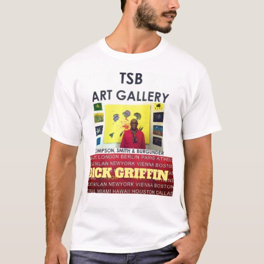 DICK GRIFFIN TSB ART T - Shirt (Vorderseite)