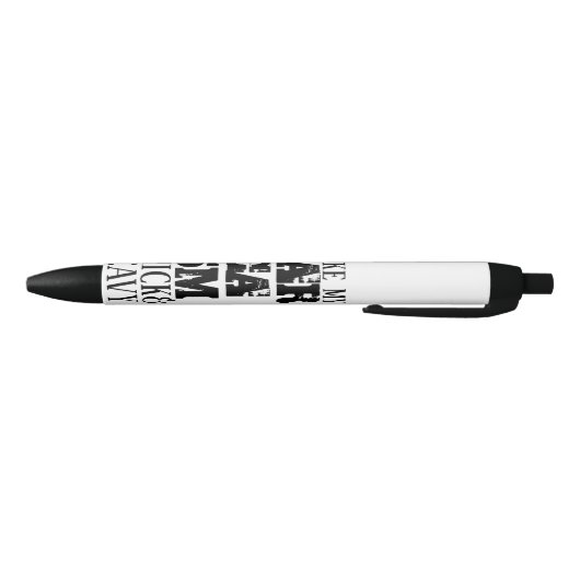 Dick & Heavy Sarcasm Kugelschreiber (Unterseite)