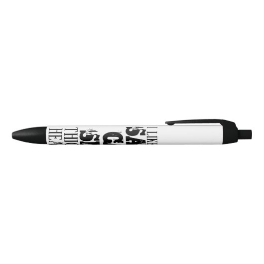 Dick & Heavy Sarcasm Kugelschreiber (Oberseite)