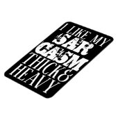 Dick & Heavy Sarcasm Magnet (Linke Seite)