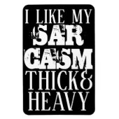 Dick & Heavy Sarcasm Magnet (Vertikal)