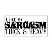 Dick & Heavy Sarcasm Permastempel (Design)