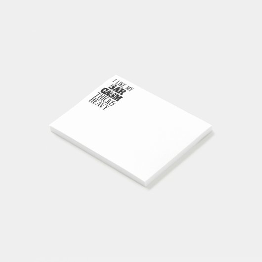 Dick & Heavy Sarcasm Post-it Klebezettel (angewinkelt)