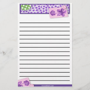 Dick Line Blumengestation Briefpapier
