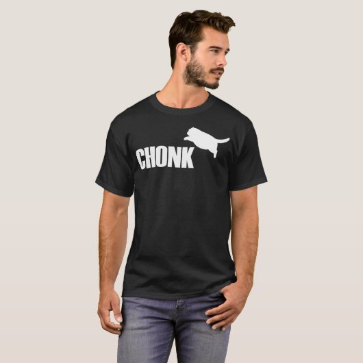 dick - lustige Katzen T-Shirt (Vorne ganz)