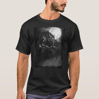 Dick-Mama: Heulenmondwerewolf-T - Shirt