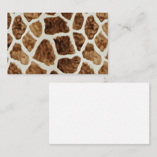 Dick Matte Oceania Name & Contact Cards Visitenkarte (Vorne/Hinten)