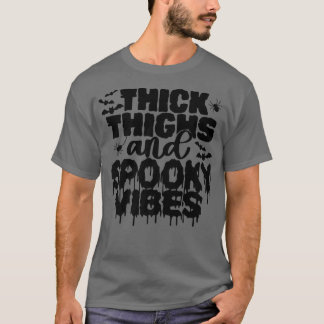 dick Oberschenkel und Spooky Vibes Niedliches Hall T-Shirt