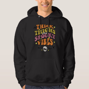 dick Oberschenkel und spöttisches Vibes Bat Ghost Hoodie