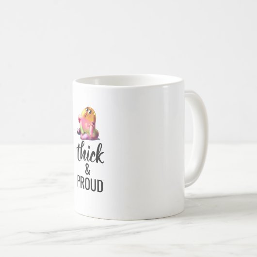 Dick & Proud-Tasse Kaffeetasse (VorderseiteRechts)