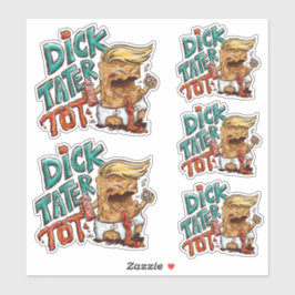 Dick-Tater-Tot-Aufkleber Aufkleber