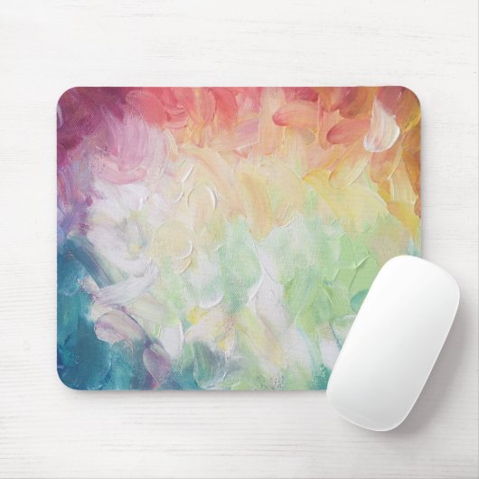 dick Texturierte Abstrakte Farbe Mousepad (Mit Mouse)