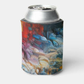 dick Texturierte Farbmuster Dosenkühler (Kanne Rückseite)